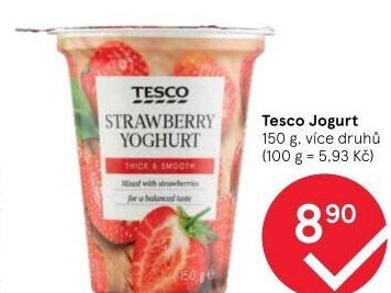 Jogurt ochucený Tesco