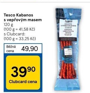 Kabanos Tesco