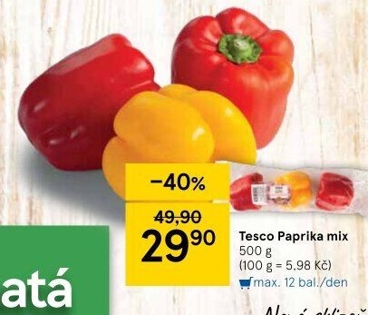 Paprika mix Tesco
