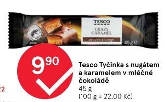 Tyčinka nugátová Tesco