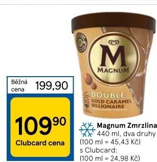 Zmrzlina v kelímku Magnum Algida