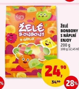 Bonbony želé s náplní Enjoy