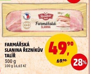 Farmářská slanina Řezníkův talíř