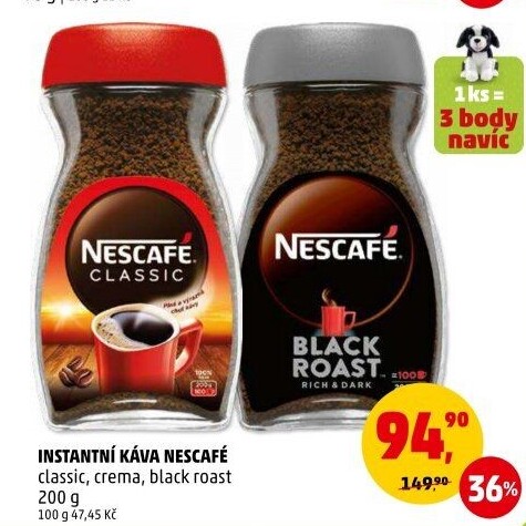 Instantní káva Nescafé Classic Crema