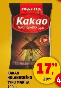 Kakao holandské Marila