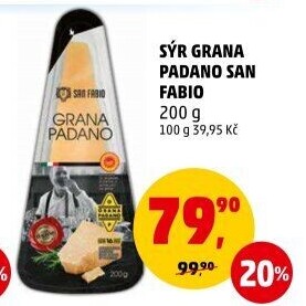 Sýr Grana Padano San Fabio