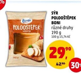 Sýr Polooštěpek Boni