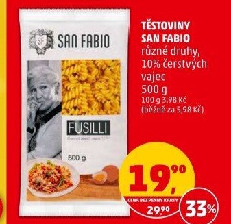 Těstoviny San Fabio