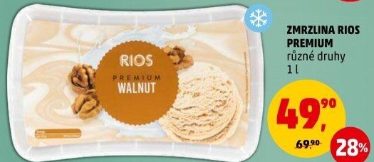 Zmrzlina ve vaničce Premium Rios