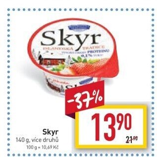 Dezert zakysaný ochucený Skyr Bohušovická mlékárna