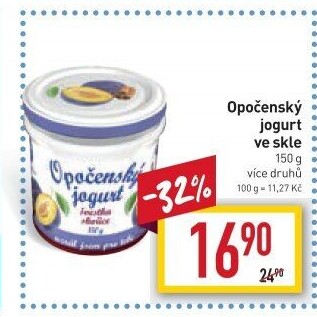 Jogurt ochucený Opočenský Bohemilk