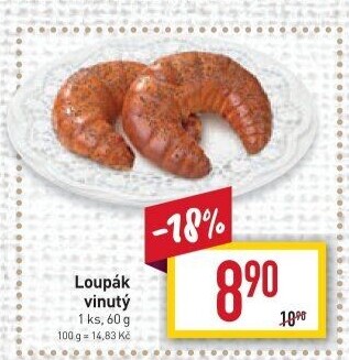 Loupák vinutý