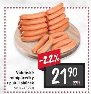 Minipárečky vídeňské