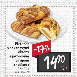 Pletenec plněný