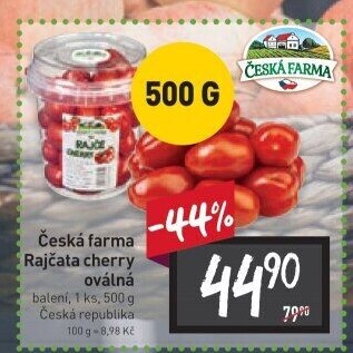 Rajčata cherry Česká farma