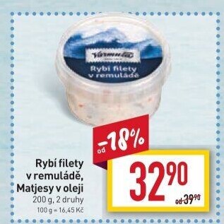 Rybí filety v remuládě Varmuža