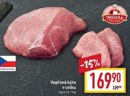 Vepřová kýta Vocílka
