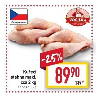 Kuřecí stehna Vocílka