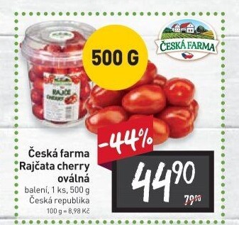 Rajčata cherry Česká farma
