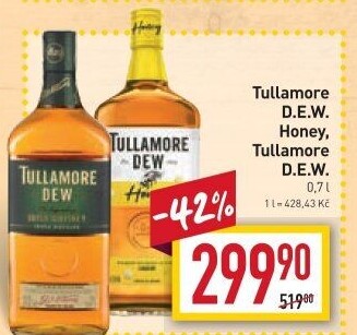 Whisky irská Tullamore Dew