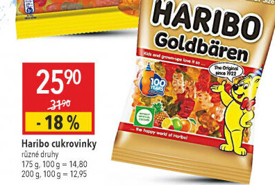 Bonbony želé Haribo