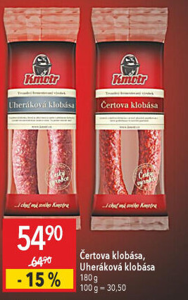 Čertova klobása Kmotr