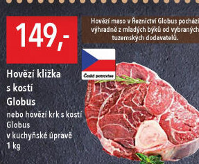 Hovězí kližka s kostí Globus
