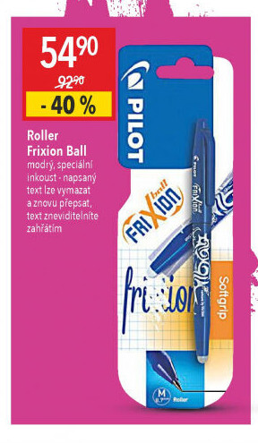 Pero Roller Frixion Ball Pilot
