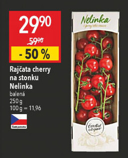 Rajčata cherry keříková Čerstvě utrženo