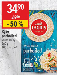 Rýže parboiled Lagris