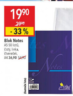 Školní sešit A5 Notes