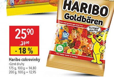 Bonbony želé Haribo