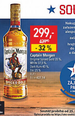 Captain Morgan Spiced Gold