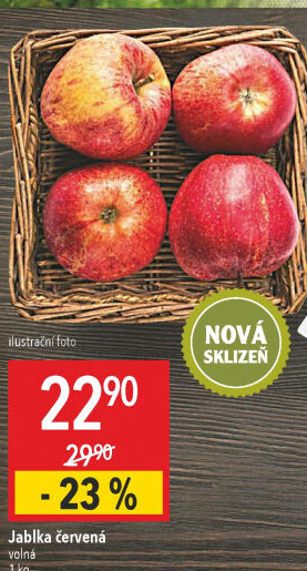 Jablka červená