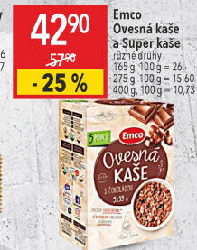 Kaše ovesná Emco