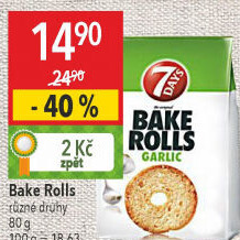 Krekry Bake rolls 7 Days