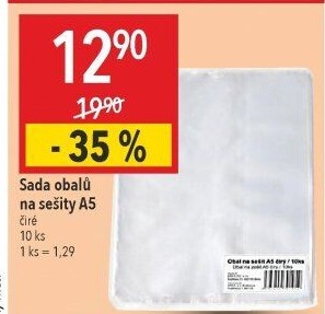 Obaly na sešity A5