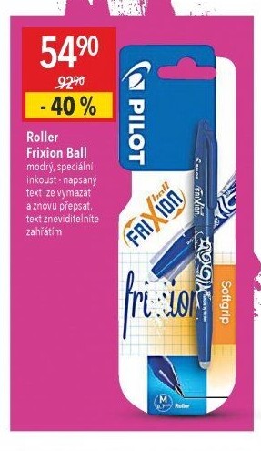 Pero Roller Frixion Ball Pilot