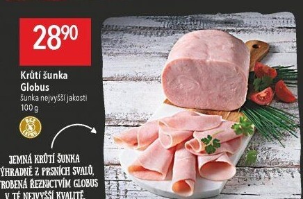 Šunka krůtí nejvyšší jakost Globus