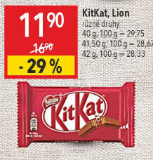 Tyčinka Finger Kit Kat Nestlé