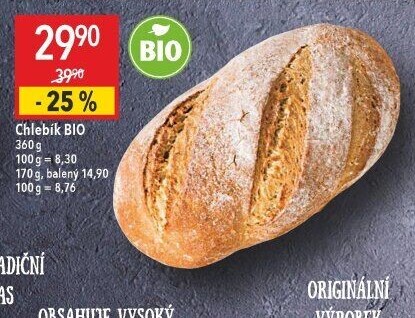 Chlebík bio