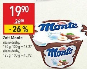 Dezert Monte Zott