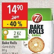 Krekry Bake rolls 7 Days