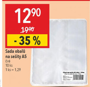 Obaly na sešity A5