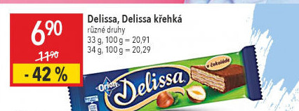 Oplatky celomáčené Delissa Orion