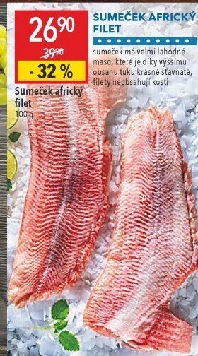 Sumeček africký filety