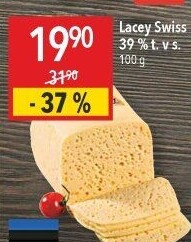 Sýr Lacey Swiss