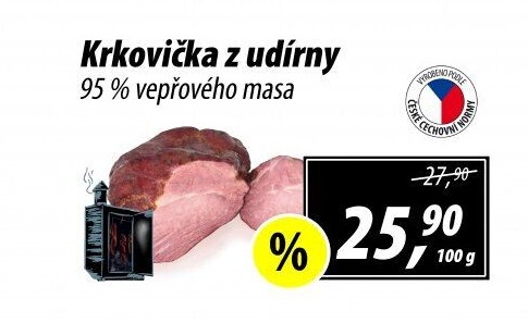 Krkovička z udírny