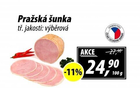 Pražská šunka výběrová