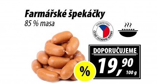 Špekáčky farmářské